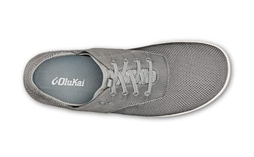 OLUKAI Nohea Moku Men's Shoes, All-Day Comfort, No-Tie Laces