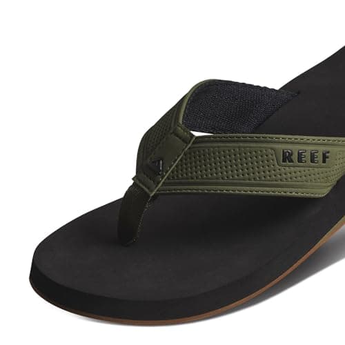 REEF Men's Layback Flip Flop Sandal, Arch Support, Water Friendly