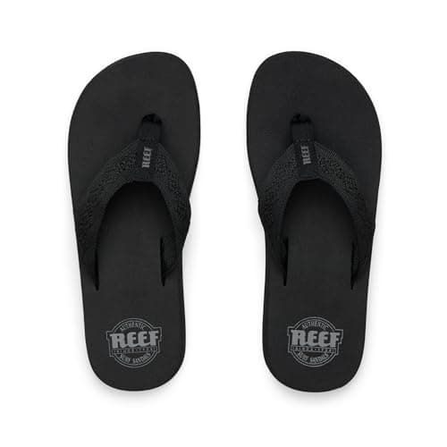REEF Women's Sandy Flip-Flop Beach CasualComfortable Outdoor Sandals
|REEF Women's Sandy Flip-Flop Summer Lightweight Easy-Wear Footwear
|REEF Women's Sandy Flip-Flop Floral Design Casual Flats