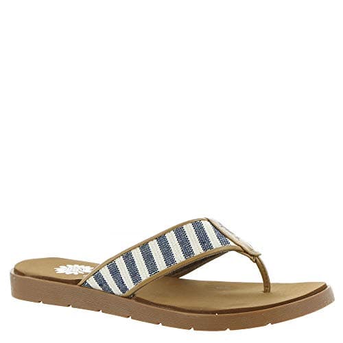 Women's Yellow Box Flip-Flops