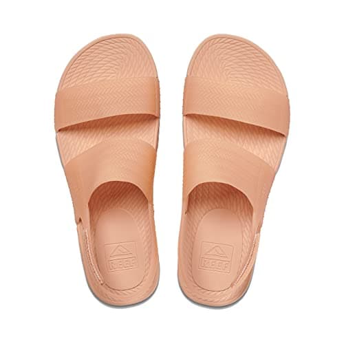 Water-Friendly Platform Sandal for Women with Adjustable Velcro Strap