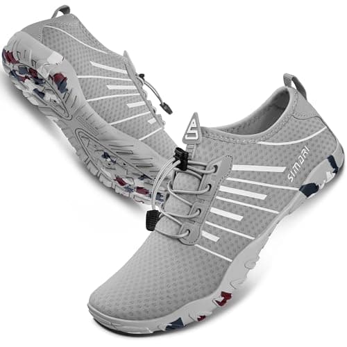 SIMARI Water Shoes for Men & Women - Quick-Dry Aqua Socks | Lightweight Swim Shoes for Surfing, Swimming, Beach Sports,