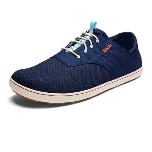 OLUKAI Nohea Moku Men's Shoes, All-Day Comfort, No-Tie Laces