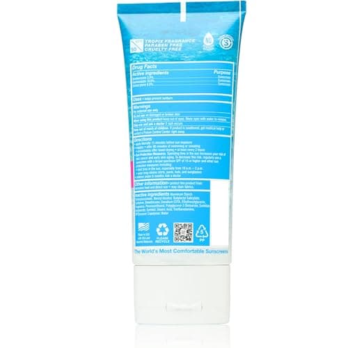 Hawaii 104 Reef Act Compliant Surface TROPIX Sheer Touch Sunscreen - SPF 50 6oz