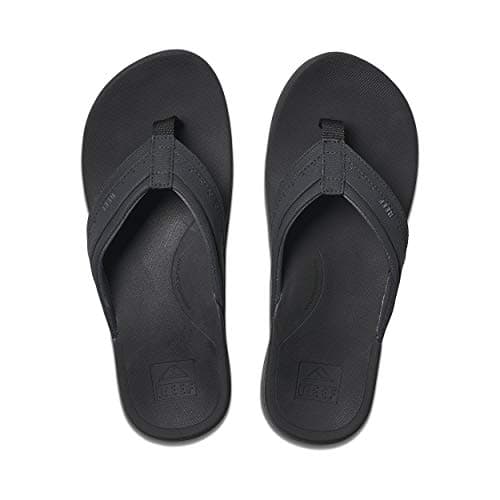 REEF Men's Ortho-Spring Flip Flop, Arch Support, Soft Cushion Footbed