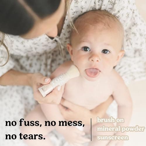 Roe Wellness Kids SPF 50 Reef-Friendly Brush-On Mineral Sunscreen Powder