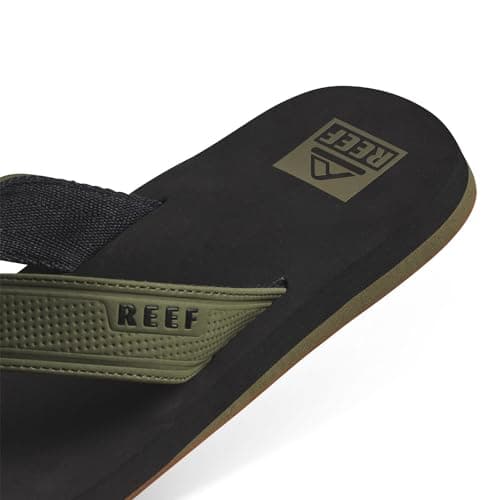 REEF Men's Layback Flip Flop Sandal, Arch Support, Water Friendly