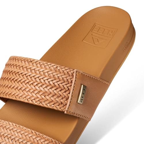 REEF Women's Vista Braid II Slide Sandal, Ultra Soft Cushion Footbed