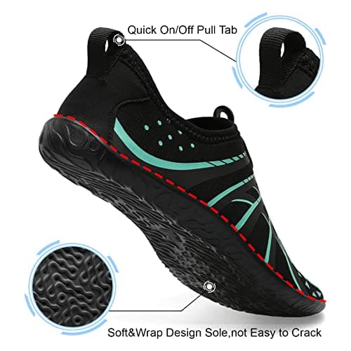Spesoul Breathable Water Shoes for Hiking, Swimming & More
