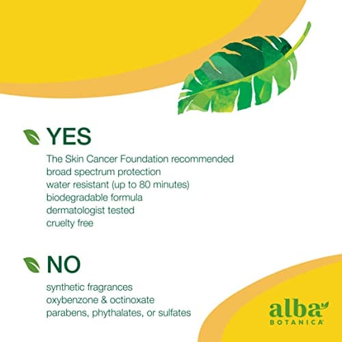 Alba Botanica Sensitive Sunscreen Spray, SPF 50, Fragrance-Free, 5 fl. oz.