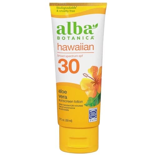 Alba Botanica Island Vibe SPF 50 Sunscreen Lotion, 3 Oz