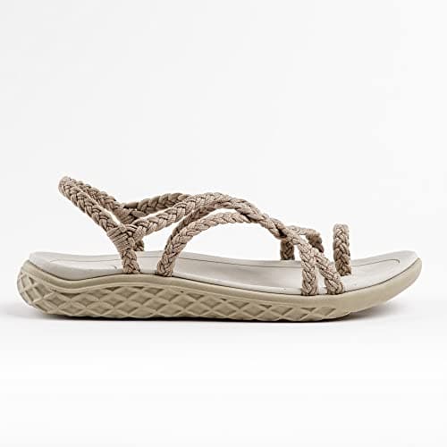 Plaka Explore Women's Comfortable Walking and Hiking Sandals | Arch Support, Waterproof & Travel Perfect