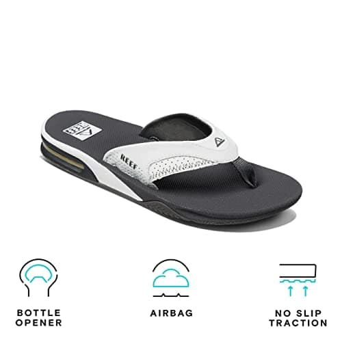 REEF Men's Bottle Opener Flip Flop, Arch Support, Durable Outsole