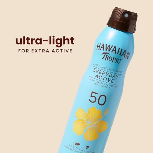 Hawaiian Tropic Everyday Active SPF 50 Sunscreen Twin Pack