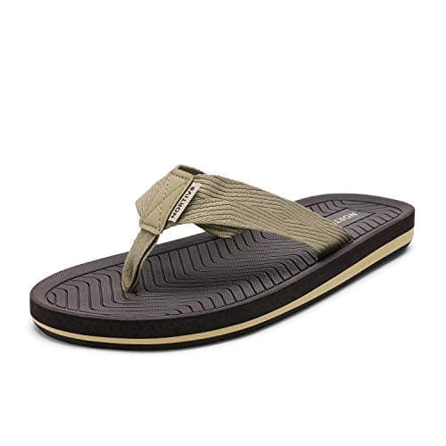 NORTIV 8 Men's Comfortable Light Weight Flip Flops