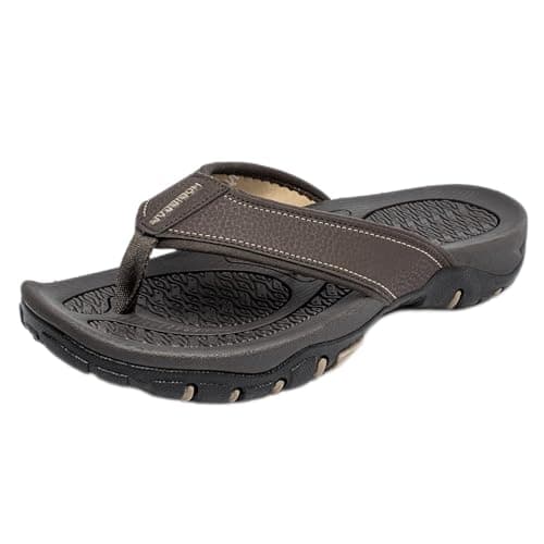 KIIU Mens Thong Sandals for Beach and Beyond