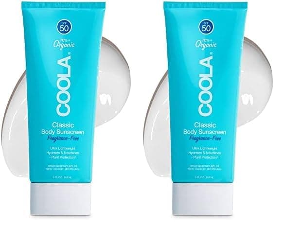 COOLA Organic SPF 50 Sunblock Body Lotion, Dermatologist Tested