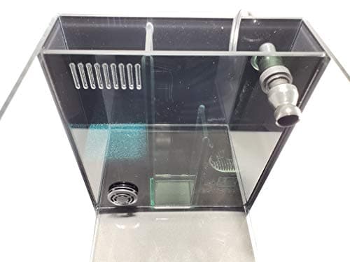 LIFEGARD Low Iron Clear Crystal Aquarium with Built-in Filter – 1.2 GPH Direct Jet Flow