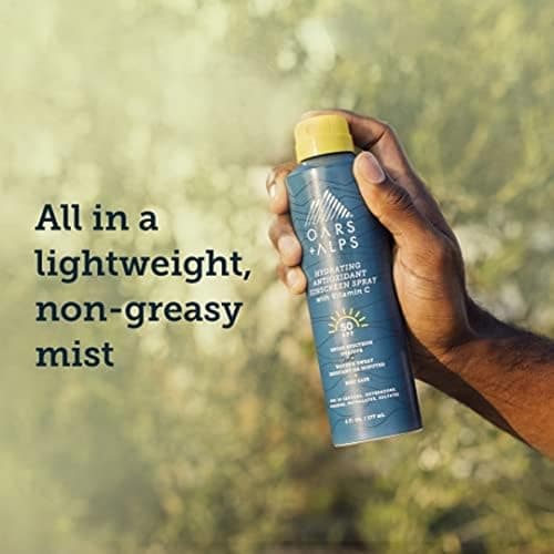 Oars + Alps Vitamin C SPF 50 Sunscreen Spray, 6 Oz, 2 Pack