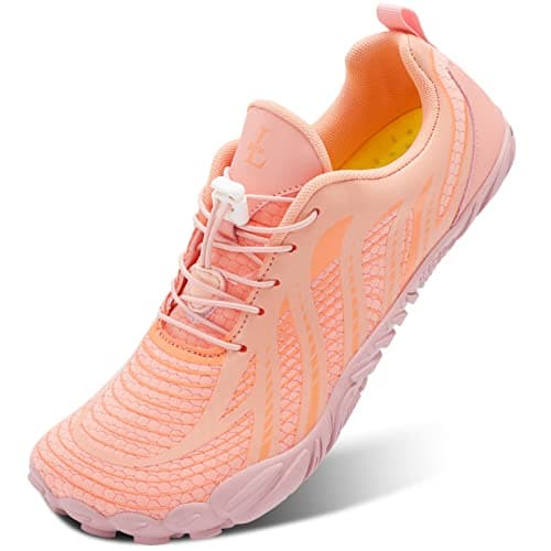 L-RUN Barefoot Water Shoes for Women & Men Aqua Sock Hiking & Swimming
