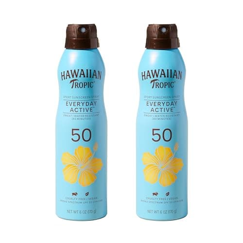 Hawaiian Tropic Everyday Active SPF 50 Sunscreen Twin Pack