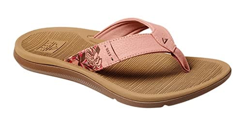REEF Santa Ana Women's Flip Flop - Arch Support, Water Friendly Outsole