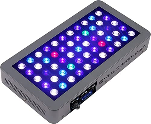 VIPARSPECTRA 165W Full Spectrum LED Reef Light for Saltwater Tanks