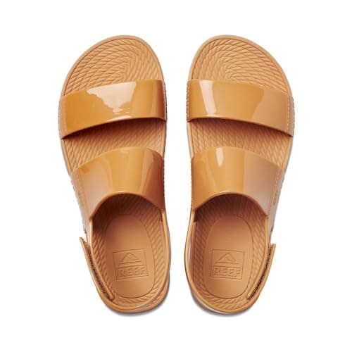 Water-Friendly Platform Sandal for Women with Adjustable Velcro Strap