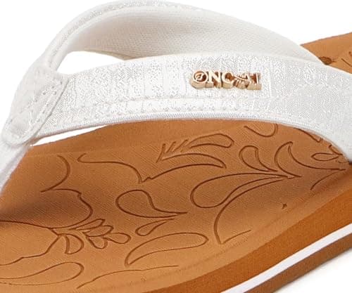 ONCAI Women's Comfortable Summer Flip Flops with Arch Support
