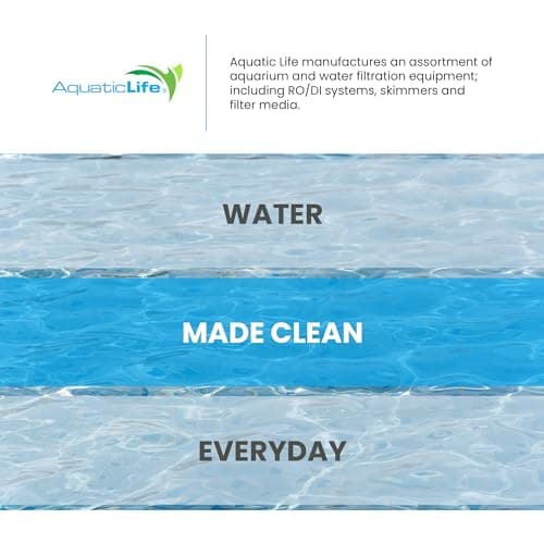 Aquatic Life RO Buddie 4-Stage 50 GPD Reverse Osmosis Deionization Filter System