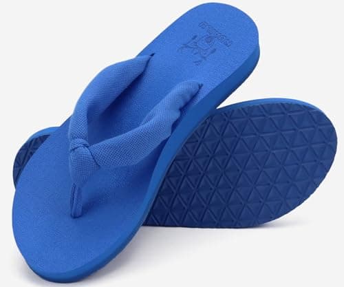 KuaiLu Arch Support Yoga Mat Thong Sandals for WomenComfortable Summer Beach Walking