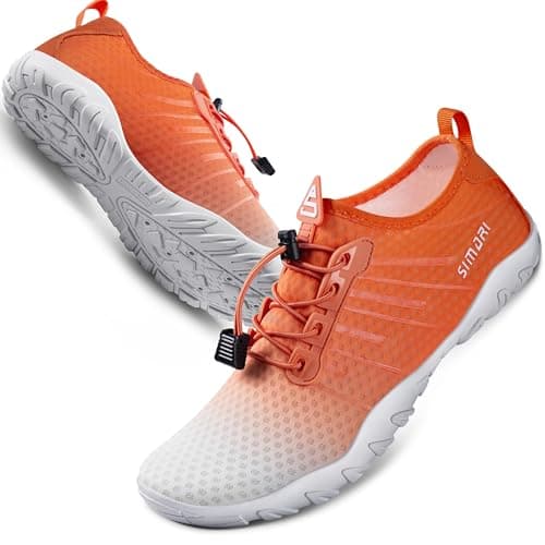 SIMARI Water Shoes for Men & Women - Quick-Dry Aqua Socks | Lightweight Swim Shoes for Surfing, Swimming, Beach Sports,