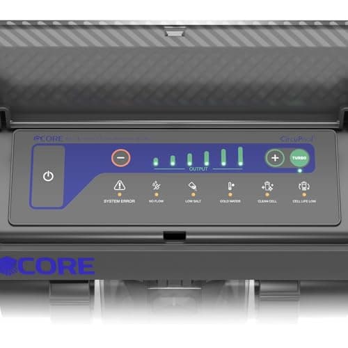 CircuPool CORE35 Salt Chlorinator System | USA Titanium, 1.4 lb CL Output | 8 Year Warranty