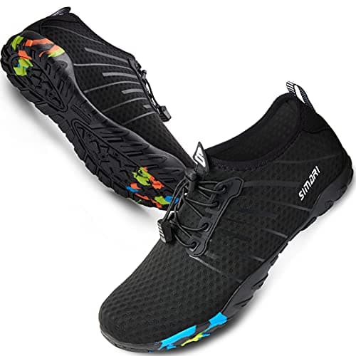 SIMARI Water Shoes for Men & Women - Quick-Dry Aqua Socks | Lightweight Swim Shoes for Surfing, Swimming, Beach Sports,
