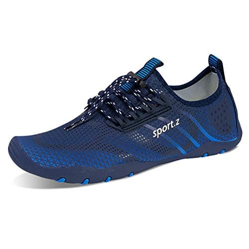 WateLves Mens & Womens Barefoot Beach Swim Shoes Quick-Dry Aqua Socks