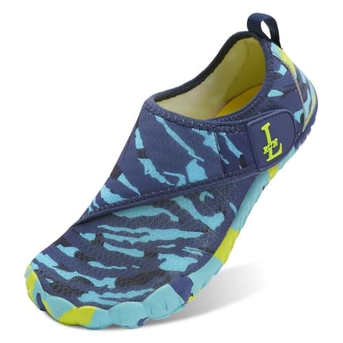 L-RUN Barefoot Water Shoes for Women & Men Aqua Sock Hiking & Swimming