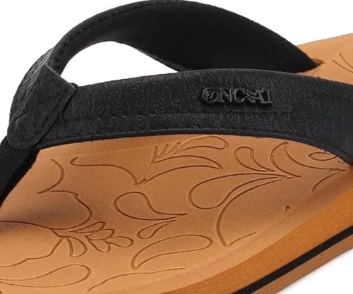 ONCAI Women's Comfortable Summer Flip Flops with Arch Support