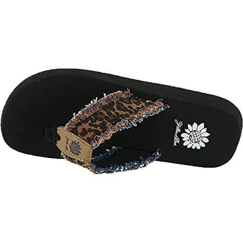 Women's Yellow Box Flip-Flops