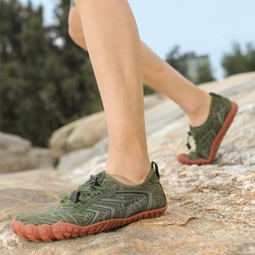 UBFEN Quick-Dry Water Shoes for Men and Women - Perfect for Boating, Fishing, Diving, and Surfing