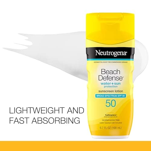 Neutrogena Beach Defense SPF 50 Oil-Free Face & Body Sunscreen