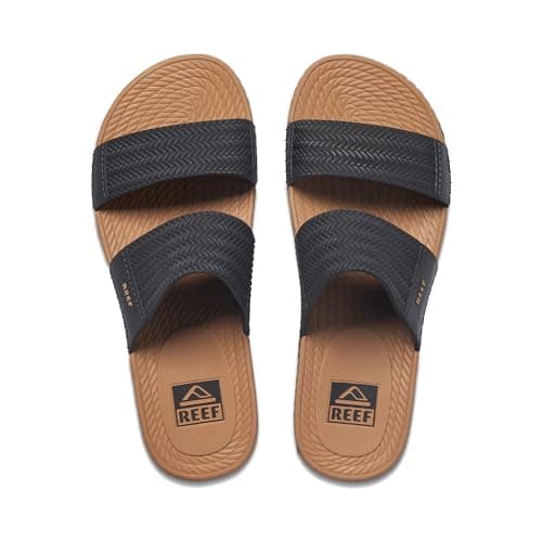 REEF Water Vista Slide Women's Platform Sandals, Water Friendly, Arch Support