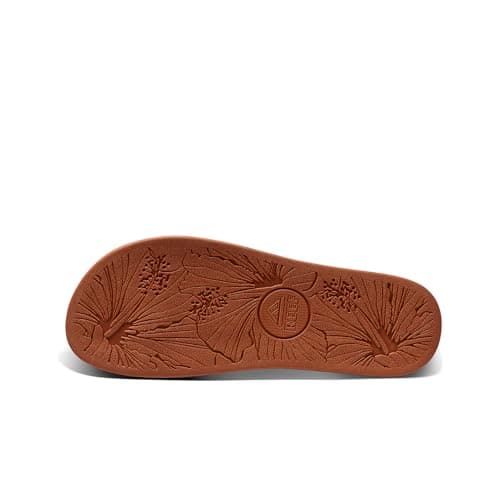 REEF Cushion Porto Cruz Women's Flip Flop, Soft Arch Support Sandal, Cocoa, 7