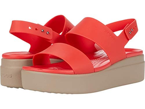 Crocs Women's Brooklyn Low Wedge Platform Sandals