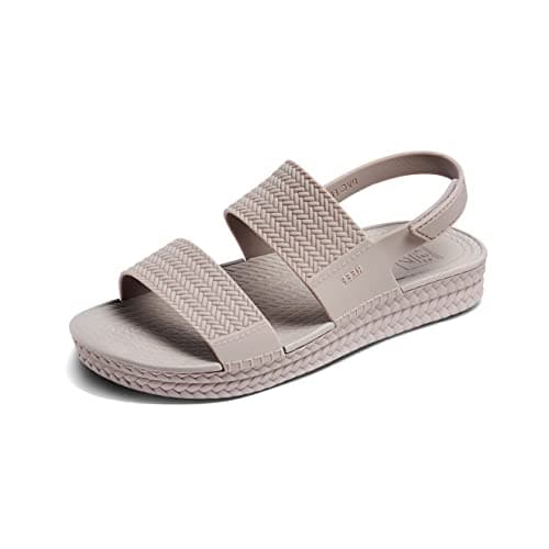 Water-Friendly Platform Sandal for Women with Adjustable Velcro Strap