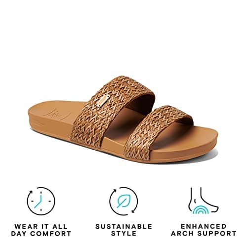 REEF Women's Cushion Vista Braid Sandal - Comfortable Beach Fashion