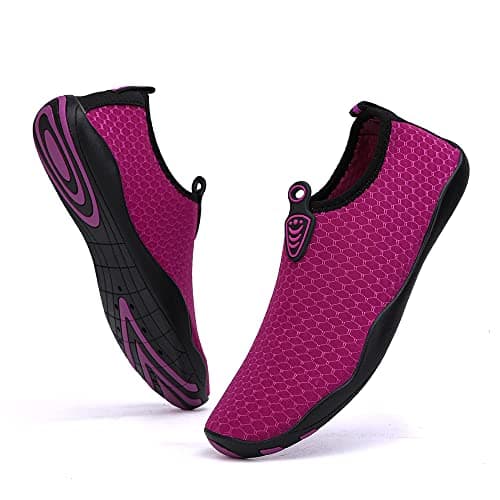 Vsufim Quick-Dry Water Sports Barefoot Shoes for Swimming Beach Pool Surf Yoga
