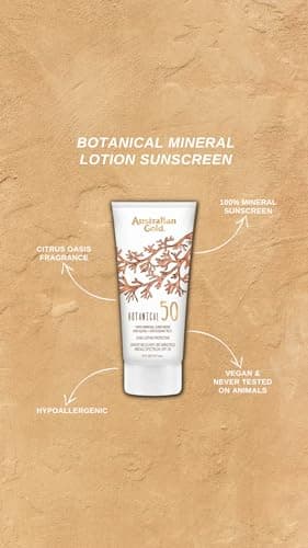 Australian Gold Water Resistant Sunscreen Lotion SPF 50, 5 Ounce