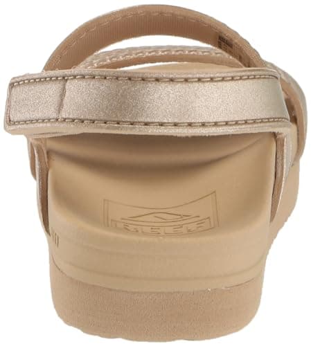 REEF Toddler Water Vista Platform Sandal, Adjustable Velcro Strap