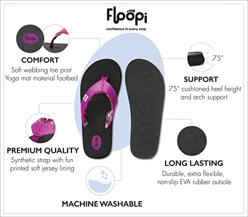 Floopi Women's Anti-Skid Yoga Mat Sandals