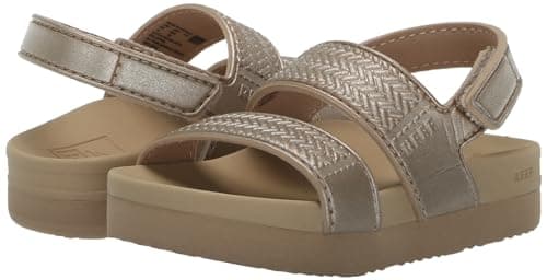REEF Toddler Water Vista Platform Sandal, Adjustable Velcro Strap